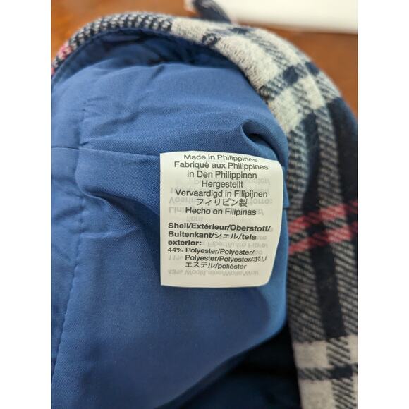 J. Crew Mercantile Plaid Ruffle Mini‎ Skirt 2 Pink Blue Micro Lined Back Zip 90s - Picture 5 of 10